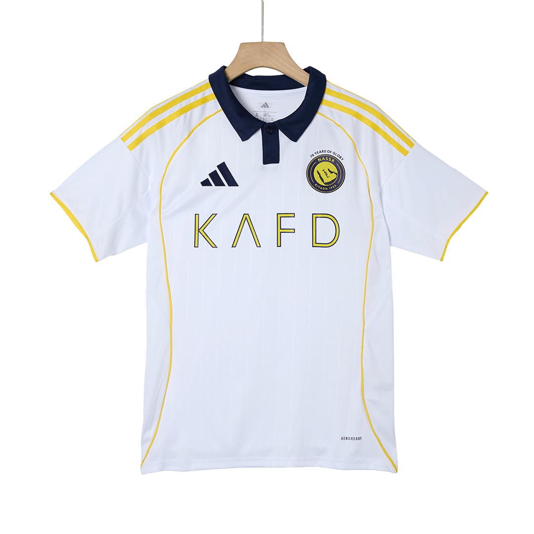 Al Nassr Tröja RONALDO #7 2025/26 Tredje Vit