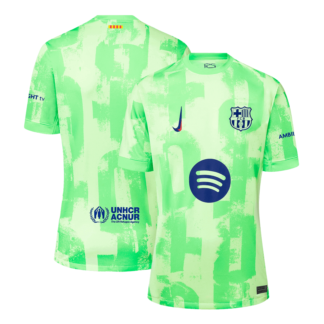Barcelona Tredjeställ Fotbollströja 2024/25 Premium - Spotify-logotyp utan text