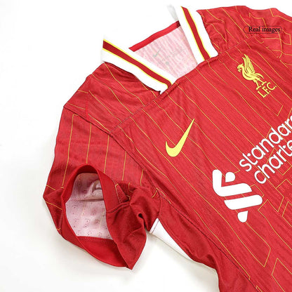Liverpool Hemma Fotbollströja M.SALAH #11 2024/25 Autentisk