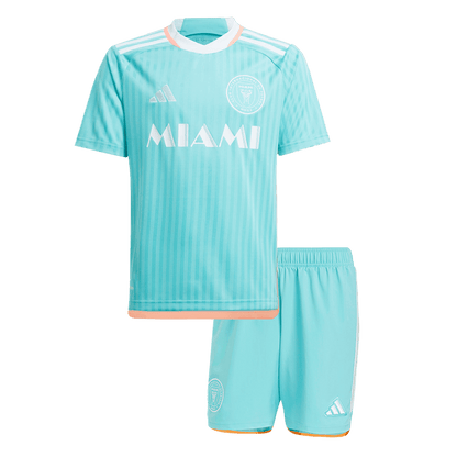 Inter Miami CF Tredjeställ Fotbollströja 2024 Fotbollssats Barn