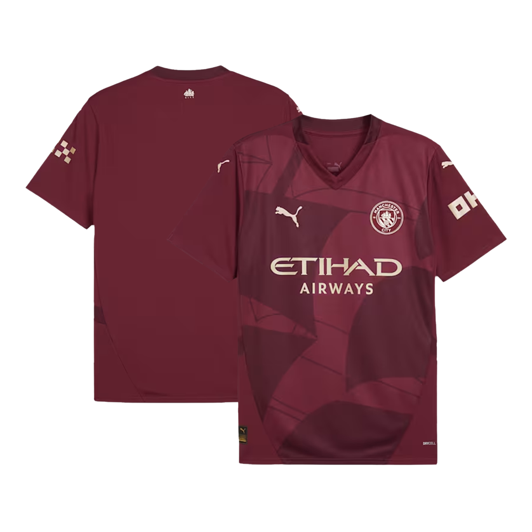 Manchester City Tredjeställ Fotbollströja 2024/25