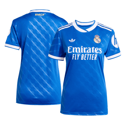 Real Madrid Tröja 2025/26 Tredje Blå Dam