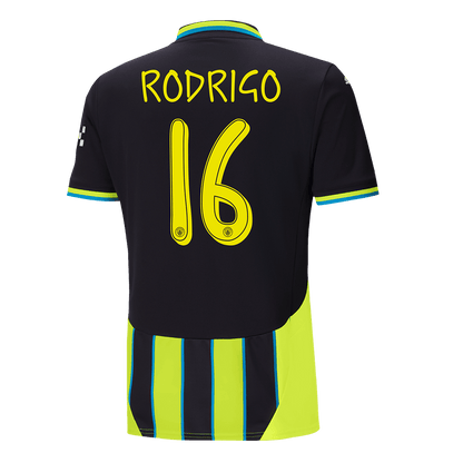 Manchester City Borta Fotbollströja RODRIGO #16 2024/25 - UCL