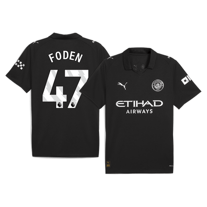 FODEN #47 Manchester City Tröja 2025/26 Borta