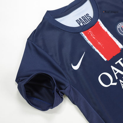 PSG Hemma Fotbollströja 2024/25 Fotbollssats Barn