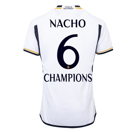 Real Madrid Hemma Fotbollströja NACHO #6 2023/24 Autentisk
