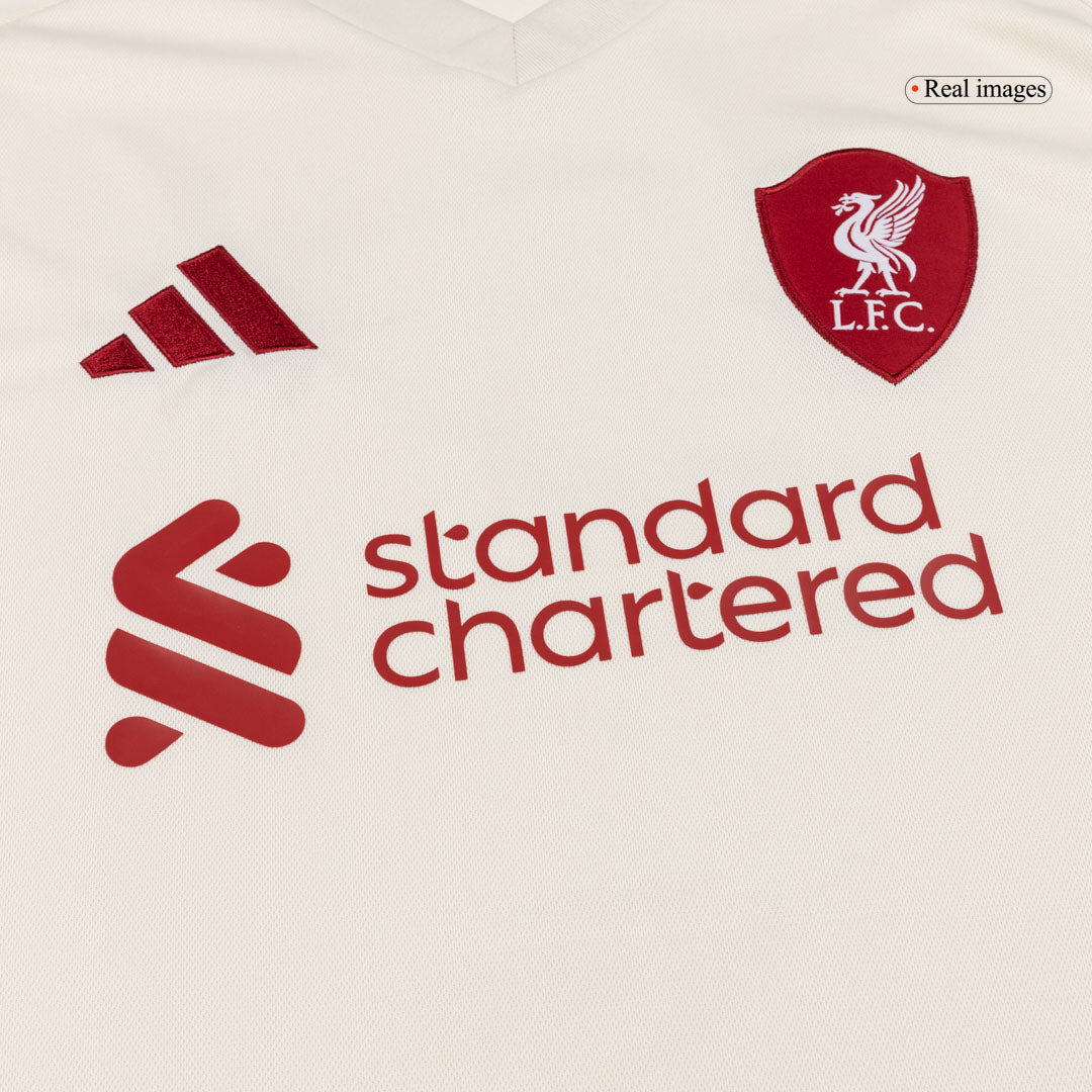 Liverpool Tröja 2025/26 Borta Vit