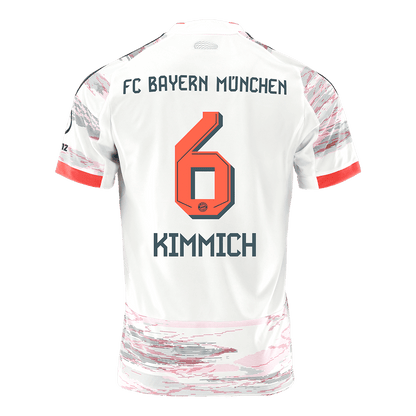 Bayern Munich Tröja KIMMICH #6 2025/26 Borta Vit-12