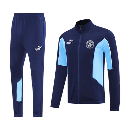 Manchester City Träningsset (Jacka+Byxor) 2025/26 Mörkblå