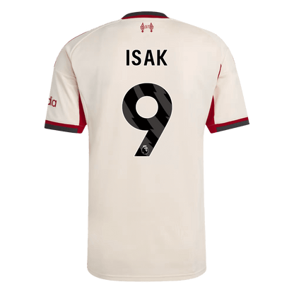Liverpool Tröja ISAK #9 2025/26 Borta Vit