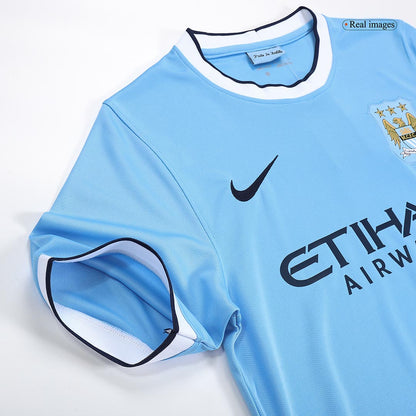 Retro Manchester City Hemma Fotbollströja 2013/14