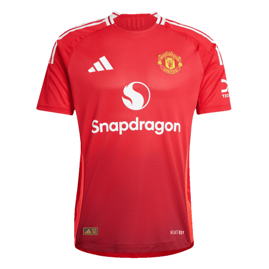 Manchester United Hemma Fotbollströja 2024/25 Autentisk