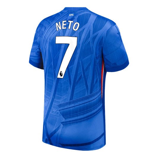 NETO #7 Chelsea Tröja 2025/26 Hemma Premium Blå