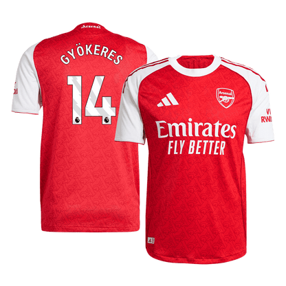 GYÖKERES #14 Arsenal Tröja 2025/26 Hemma Autentisk