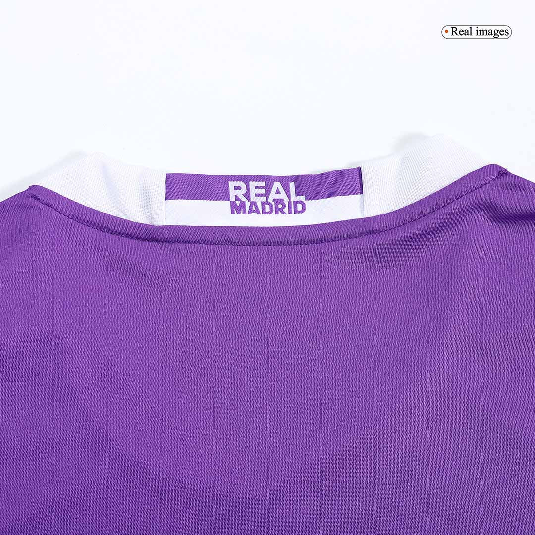 Retro Real Madrid Borta Fotbollströja BENZEMA #9 2016/17 långärmad