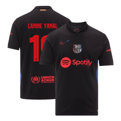 Barcelona Borta Fotbollströja LAMINE YAMAL #19 2024/25