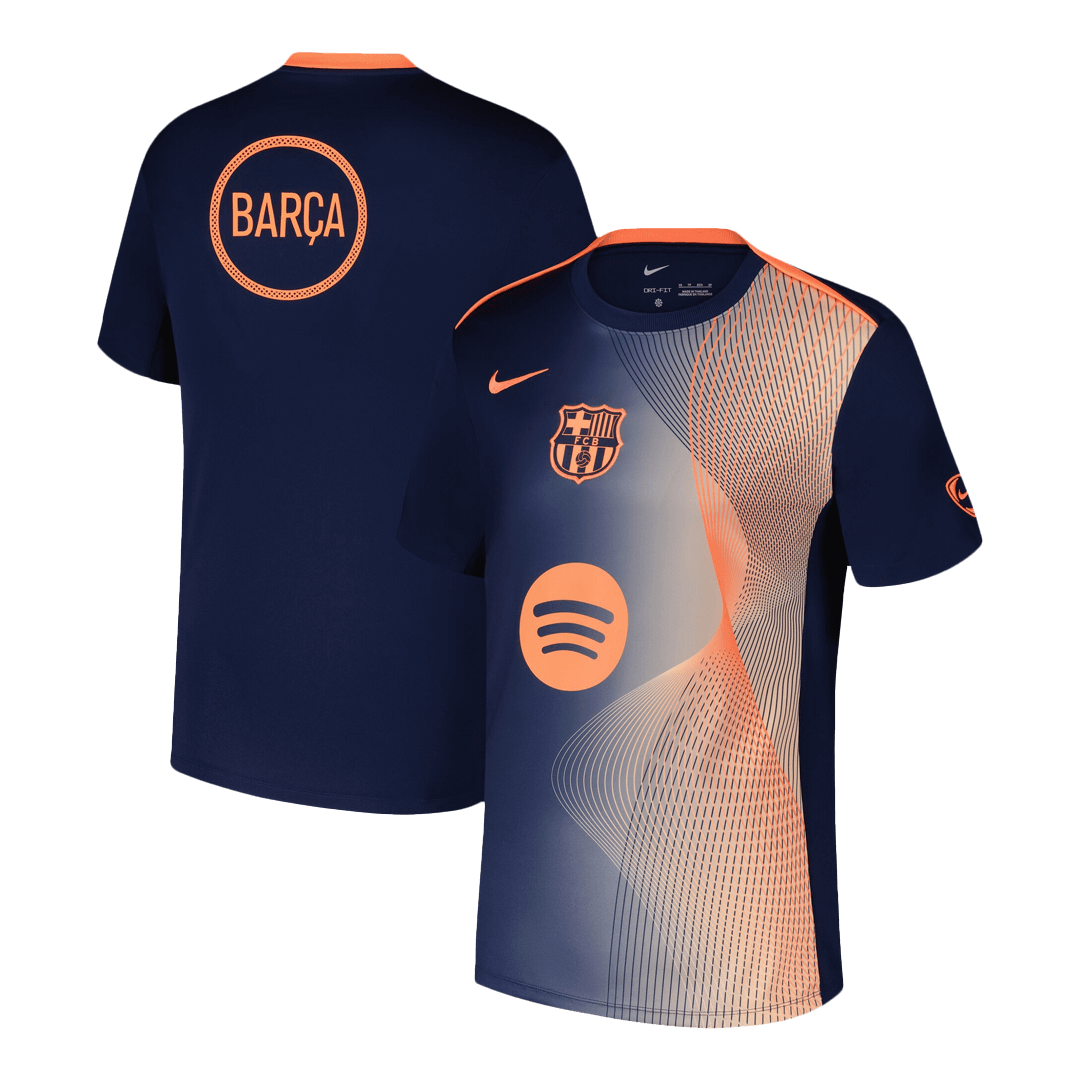 Barcelona Tröja 2025/26 Orange&Black