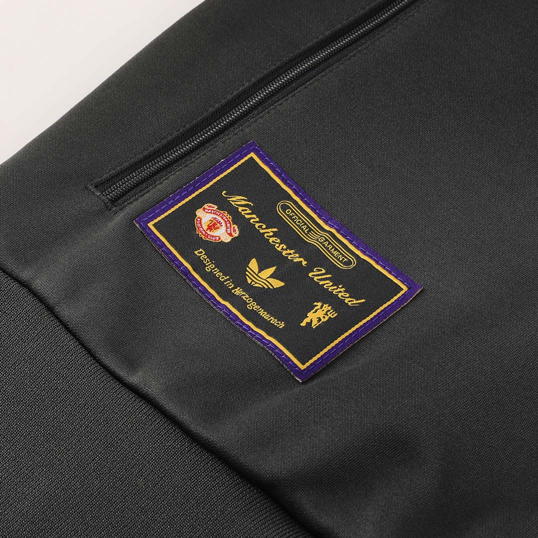 Manchester United Träningsset (Jacka+Byxor) 2025/26 Svart-11