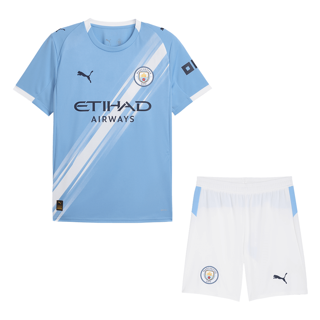 Manchester City Hemma Tröja 2025/26 Fotbollssats
