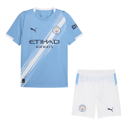 Manchester City Hemma Tröja 2025/26 Fotbollssats