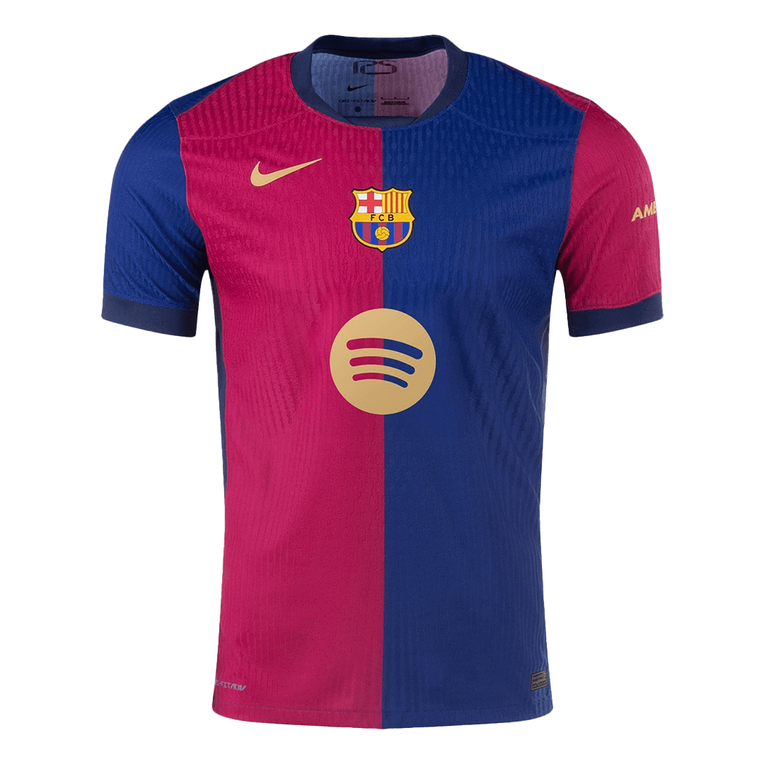 Barcelona Hemma Fotbollströja 2024/25 Autentisk