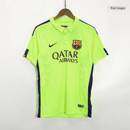 Retro Barcelona Tredjeställ Fotbollströja MESSI #10 2014/15