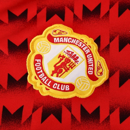 Manchester United Träningsset (Jacka+Byxor) 2025/26 Röd & Svart