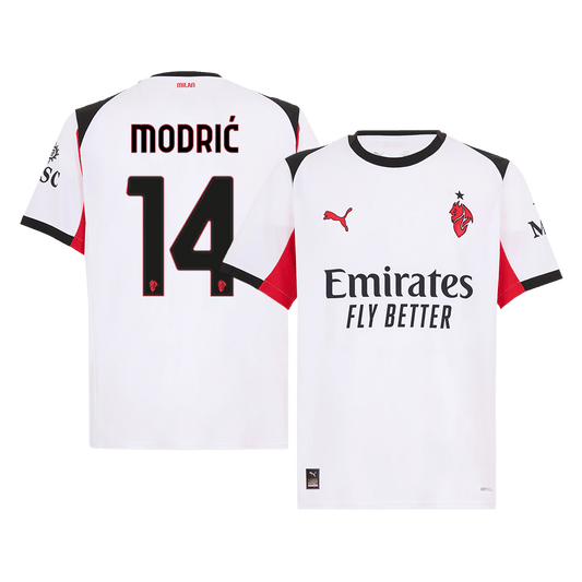 MODRIĆ #14 AC Milan Tröja 2025/26 Borta-1