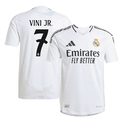 Real Madrid Hemma Fotbollströja VINI JR. #7 2024/25 Autentisk