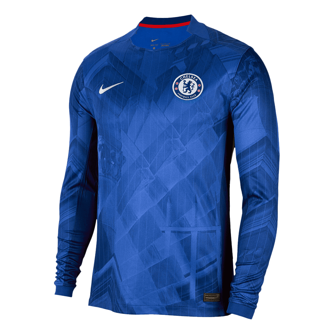 Chelsea Tröja Hemma 2025/26 långärmad stora storlekar