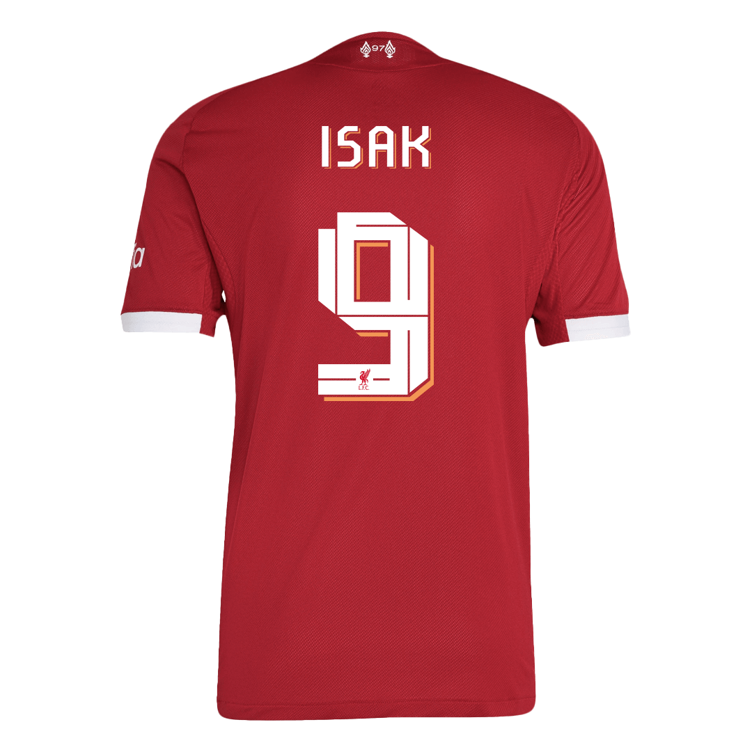 Liverpool Tröja ISAK #9 2025/26 Hemma Autentisk Röd - UCL