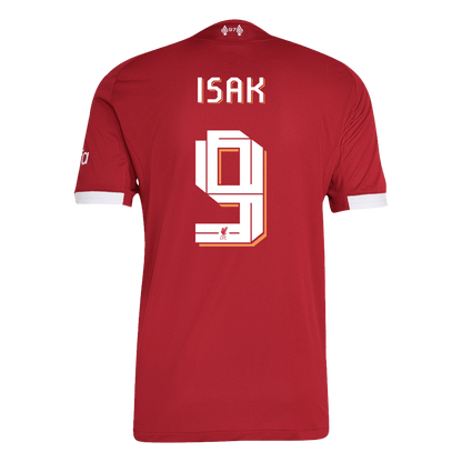 Liverpool Tröja ISAK #9 2025/26 Hemma Autentisk Röd - UCL