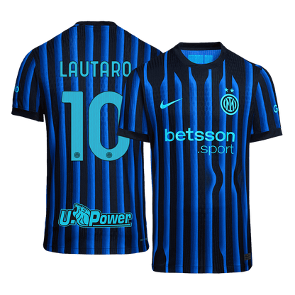 LAUTARO #10 Inter Milan Tröja 2025/26 Hemma Autentisk