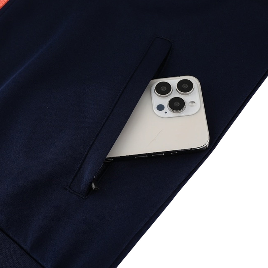 Barcelona Träningsjacka 2025/26 Navy&Orange