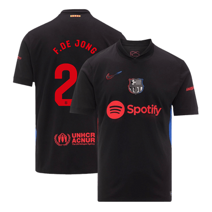 Barcelona Borta Fotbollströja F.DE JONG #21 2024/25