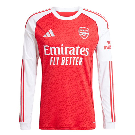 Arsenal Tröja Hemma 2025/26 långärmad stora storlekar