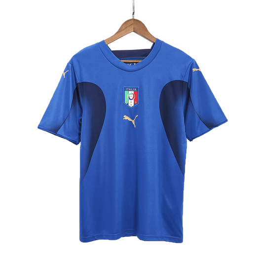 Italien Hemma Fotbollströjor 2006 Retro