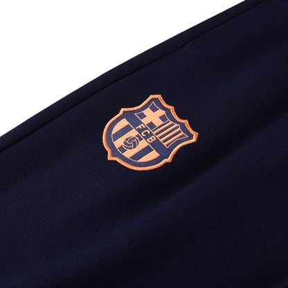 Barcelona Träningsset (Jacka+Byxor) 2025/26 Navy&Orange