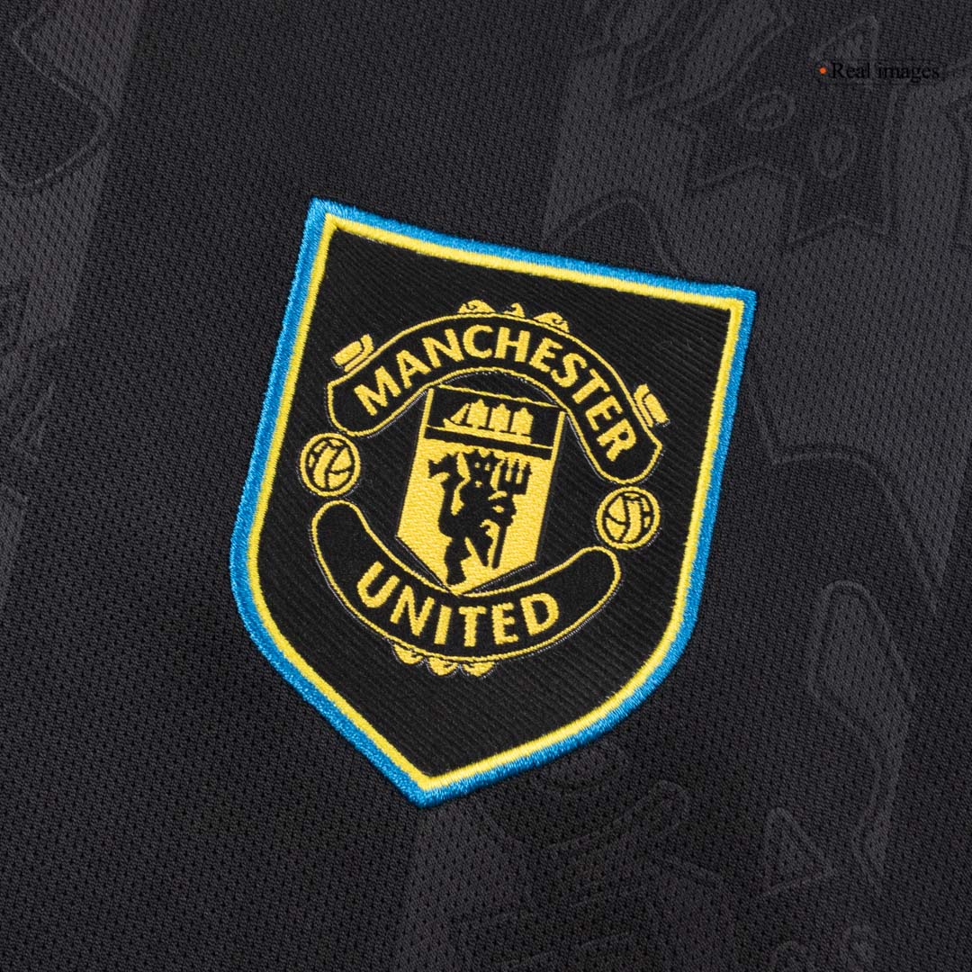 Manchester United Tröja 2025/26 Tredje Svart Dam
