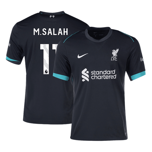 Liverpool Borta Fotbollströja M.SALAH #11 2024/25