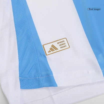 Argentina Hemma Fotbollströjor 2024 Autentisk