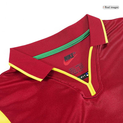Portugal Hemma Fotbollströjor 1999 Retro-7