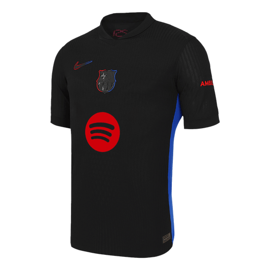 Barcelona Borta Fotbollströja 2024/25 Autentisk - Spotify-logotyp