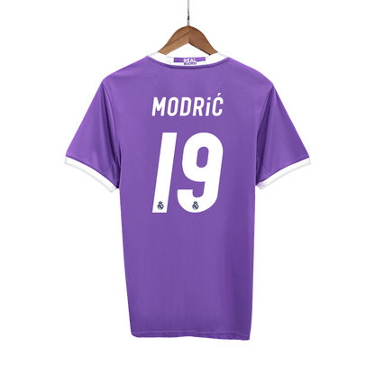 Retro Real Madrid Borta Fotbollströja MODRIĆ #19 2016/17