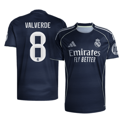 VALVERDE #8 Real Madrid Tröja 2025/26 Borta