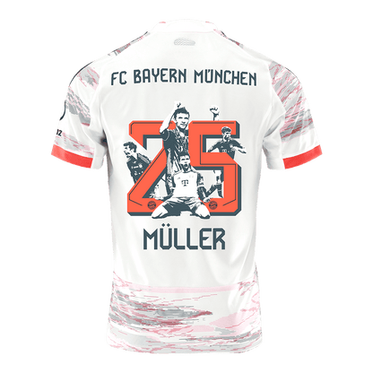 MÜLLER Special #25 Bayern Munich Borta Tröja 2025/26