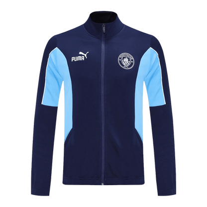 Manchester City Träningsset (Jacka+Byxor) 2025/26 Mörkblå