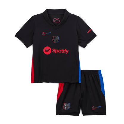 Barcelona Borta Fotbollströja 2024/25 Fotbollssats Barn