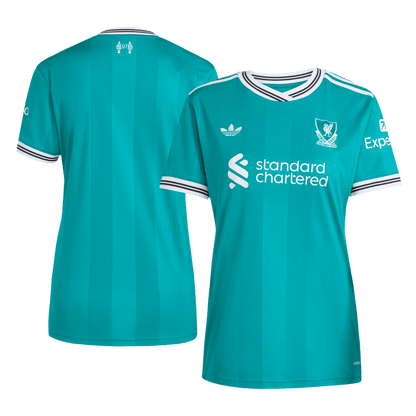Liverpool Tröja 2025/26 Tredje Grön Dam