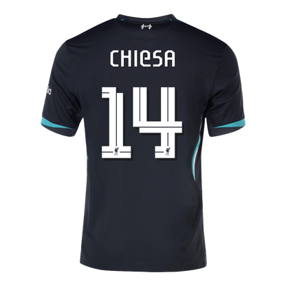 Liverpool Borta Fotbollströja CHIESA #14 2024/25 Premium - UCL